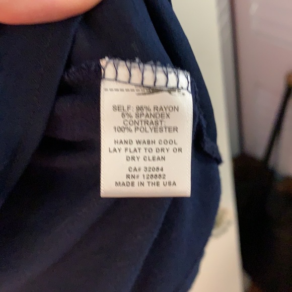 Anthropologie Dolan long sleeve blue t-shirt Small - Picture 3 of 4